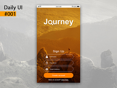 Daily UI #001