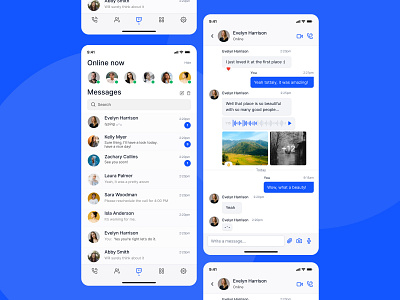 Mobile App Chat UX/UI