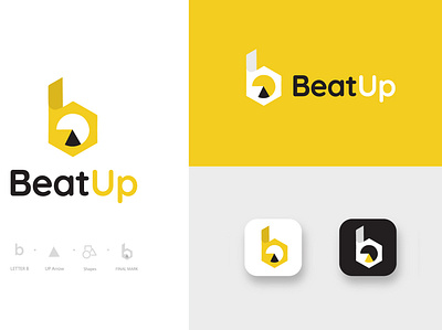 Beatup Logo branding design illustration logo ui
