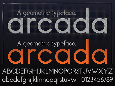 arcada typeface font typeface typography