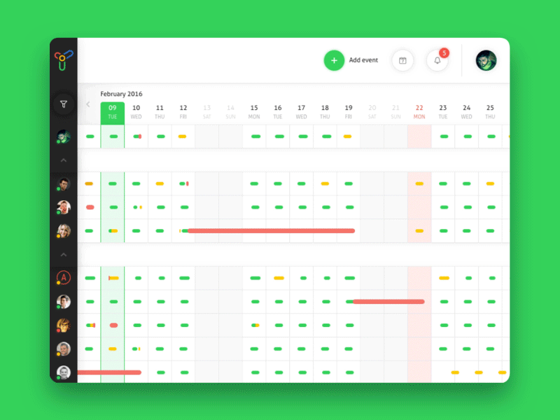 timeION - profile animation