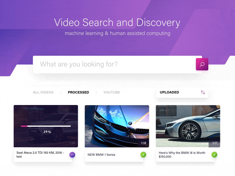 Search bar 10clouds animation app automotive kohutpiotr list principle search shadow ui video web
