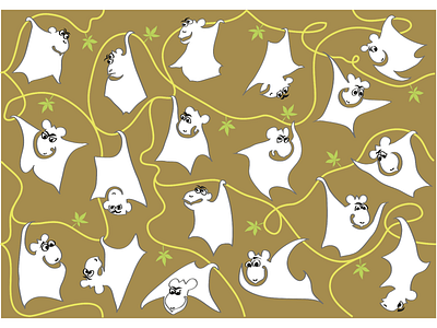 Ape-ration Squad - full pattern ape monkey pattern textile