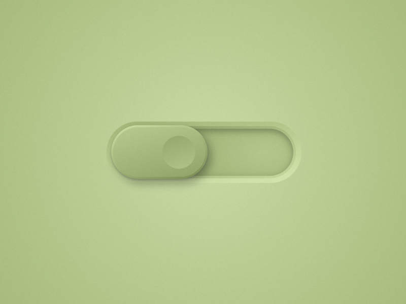 That one time I made a slider button by Simone Luker on Dribbble