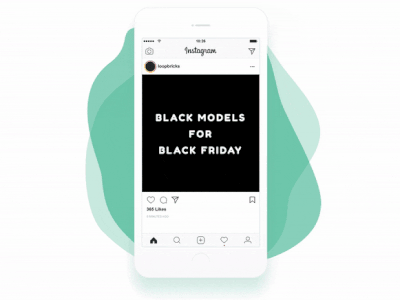 Loopbricks - Instagram stop-motion black friday instagram instagram ads lego lego models loopbricks stop motion stop motion studio
