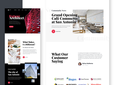 Architect Landing Page