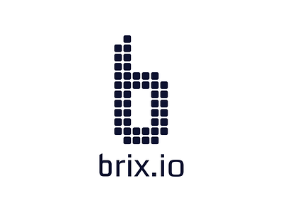 Brixio Logo bootstrap builder logo saas startup