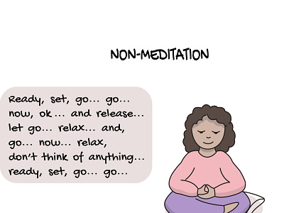 Cartoon Meditation