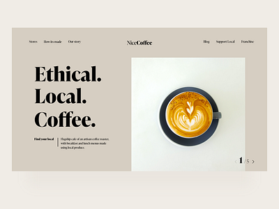 Local Coffee - Concept