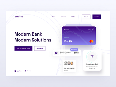 Banking Landing Page