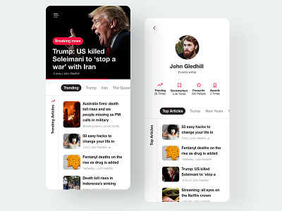 News App Concept