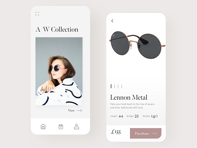 Sunglasses ecommerce