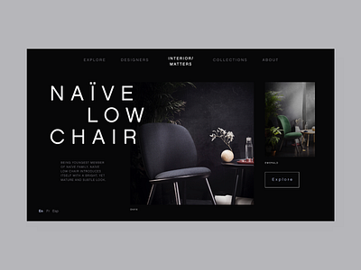 Bespoke Furniture Webpage