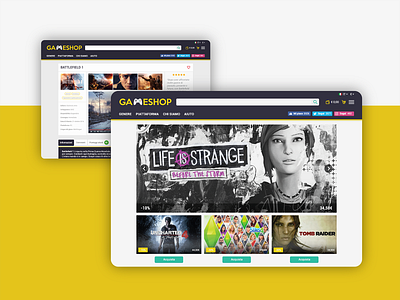 Gameshop Website debut design dribbble game gaming icon icon set logo shop shop design ui uidesign uiux uiuxdesign ux website website banner