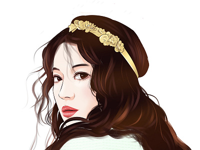 Song Hye Kyo illustration