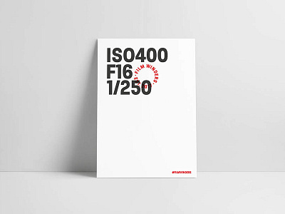 FILMWINDERS Typographic Poster—03 branding merchandise print typography