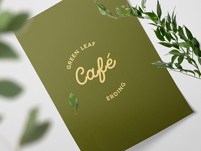 Green Leaf Café Erding - Logo Design