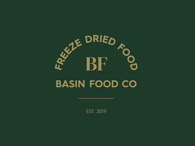 Basin Food Co - Logo Design branding design logo