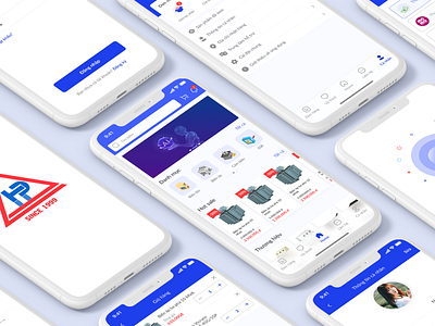 Hưng Phú Automation mobile app uidesign uiux