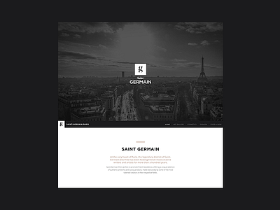 Saint Germain Paris paris ui website