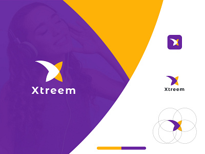 Xtreem logo branding brand and identity brand identity designer branding corporate corporate branding design dribbble best shot icon illustration logo typography