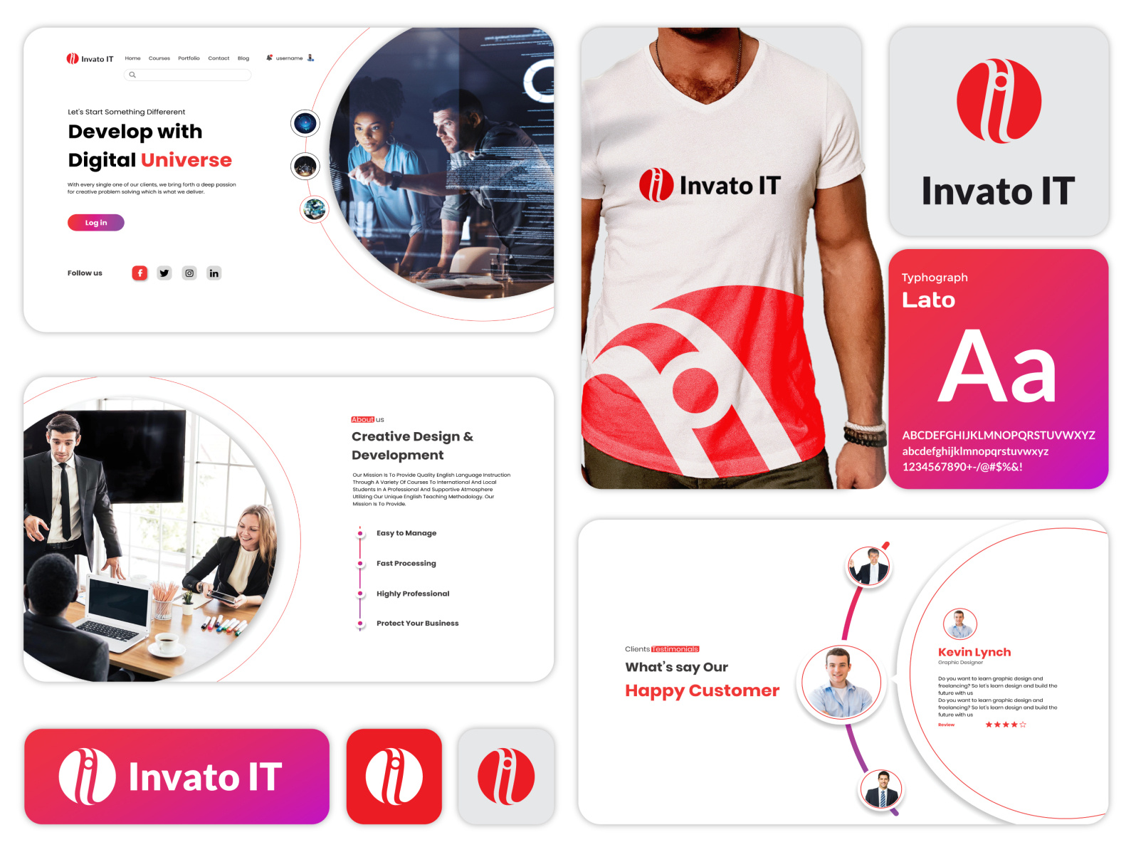 Invato IT by AM AKONDO on Dribbble