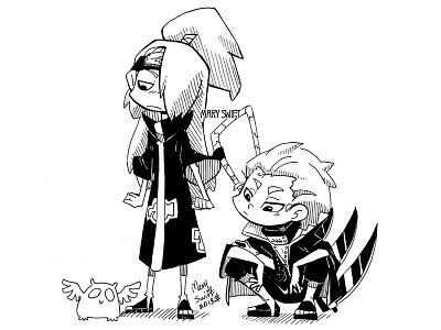 Hidan and Deidara