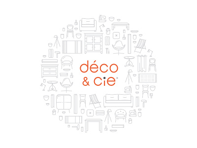 déco & cie carpet chair furniture icon icons lamp logo logotype sofa table