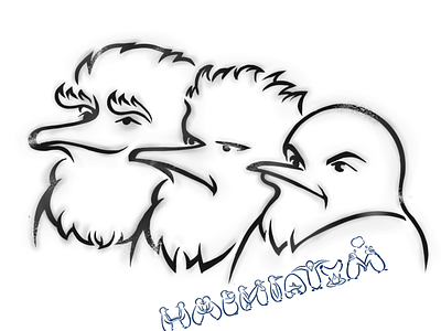 Marx, Engels and Lenin engels illustration lenin marx penguins vector