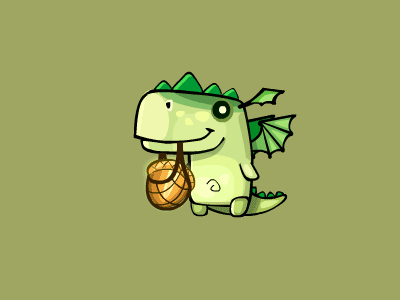 Dragon animation dragon illustration