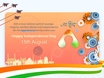Happy Independence Day 75th banner design independence day ui ux