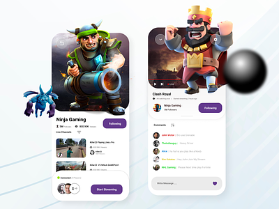 Games App UI