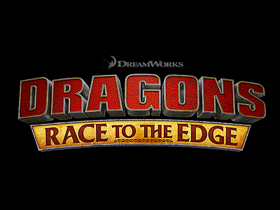 Dragons Race To The Edge 3d cgi design dragons dreamworks logo render skull