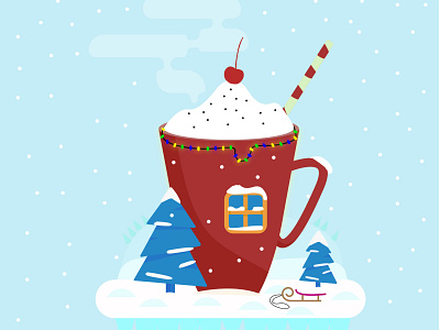 Merry Christmas! 3d animation app branding design graphic design illustration logo motion graphics typography ui ux vector