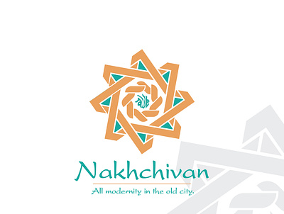 "Nakhchivan city" logo design design dizayn illustration logo vector
