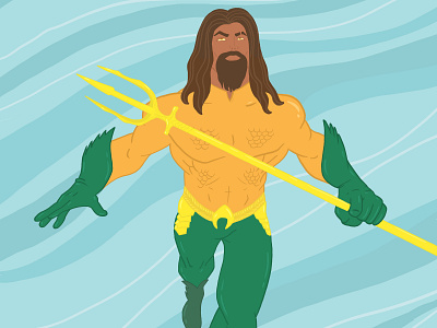 Aquaman aquaman caricature cartoon characterdesign comicart comicbooks costumedesign dccomics design digitalart fanart illustration jason mamoa superhero superherodesign