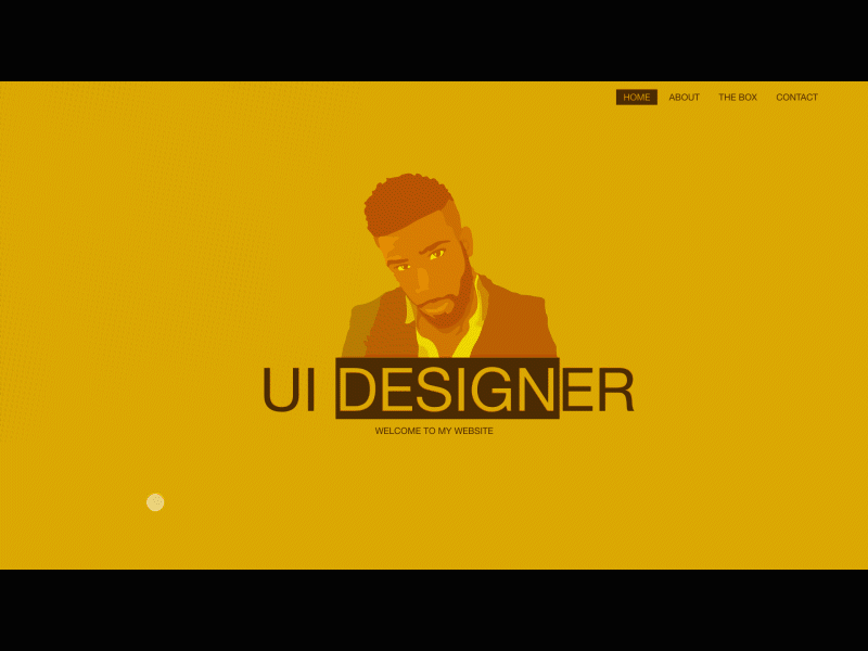 My Portfolio prototype app design interactive design mobile design portfolio prototype sign in ui design web design