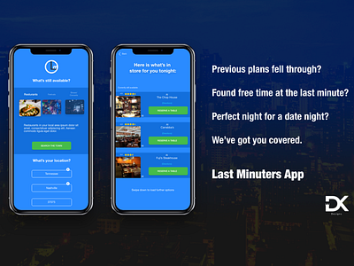 Last Minuters App