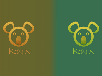 Koala Logo branding design icon illustration logo logo design logomark logotype typography ui ui design vector