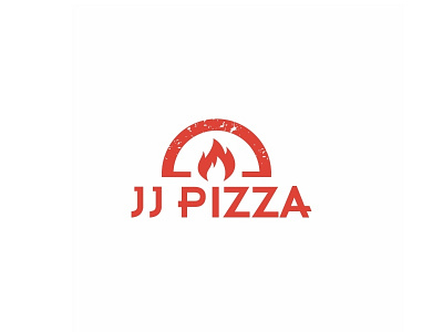 ThirtyLogos, Day 13. JJ Pizza 30logos challenge dailylogo jj pizza logotype thirtylogos
