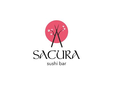 ThirtyLogos, Day 18. Sushi bar Sacura