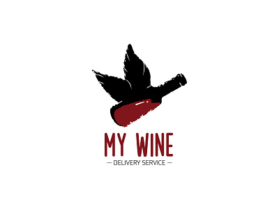 ThirtyLogos, Day 26. My wine 30 logos challenge dailylogo illustration logo my wine thirty logos
