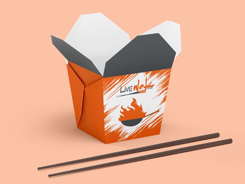 Noodle Box Design By Rajat Parmar On Dribbble