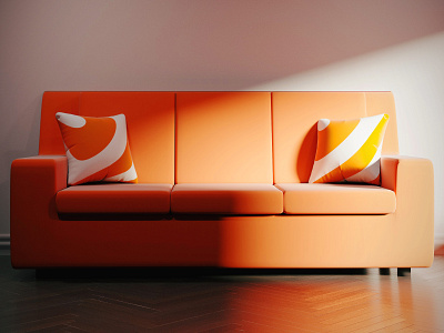 Minimalist Living Room 3d architechture architectural visualization couch design visualization