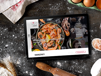 Cook story by Samsung / ux design