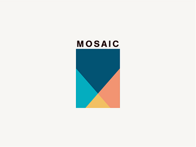 Mosaic 2 brand design brand identity branding design design graphic design identity design logo logo design logotype vector
