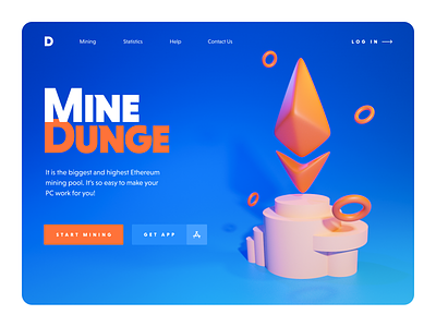 Website for mining service