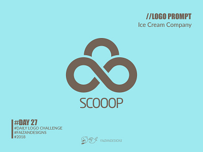 Ice Cream Logo dailylogochallenge dailylogochallengeday27 icecreamlogo logochallenge logodaily logodesignersclub logohungry logoseeker moofamilyfarmsicecream scooop scoop snobicecream