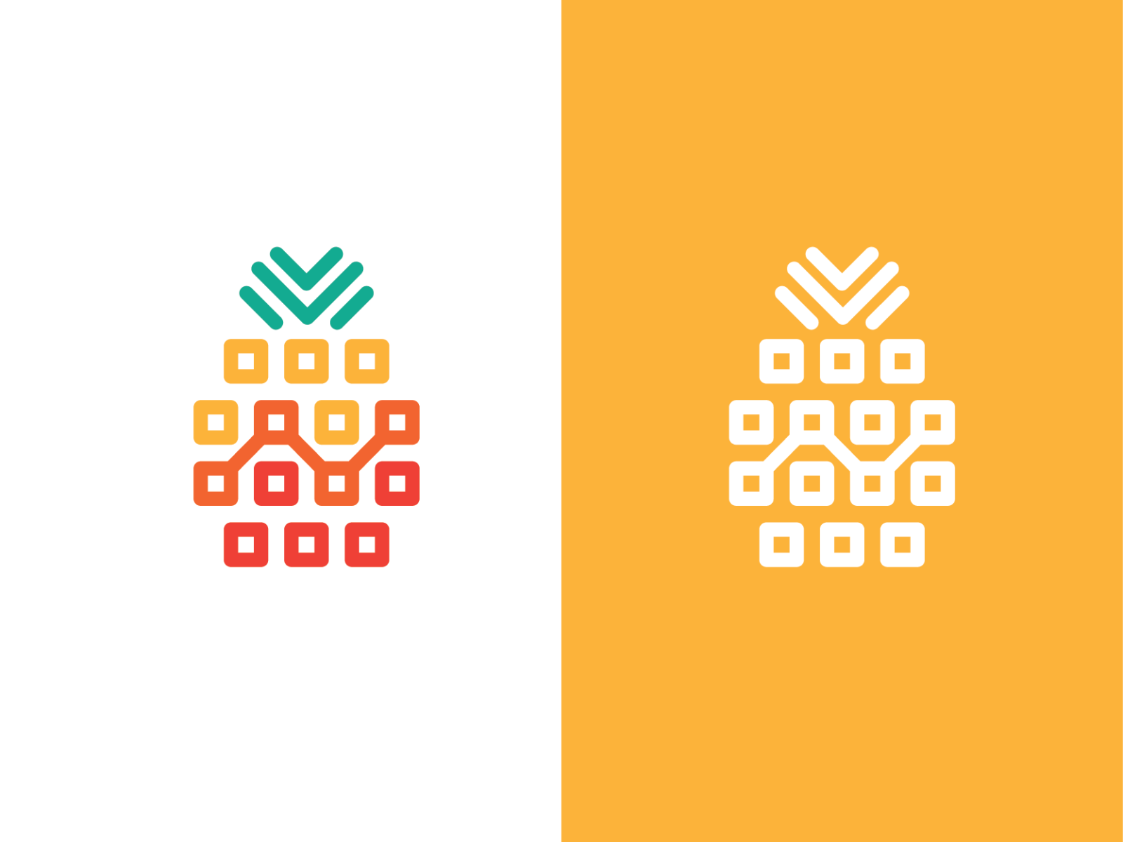 pineapple tech by Pikria Birtvelishvili on Dribbble