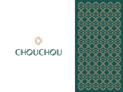 chouchou brand branding c clean concept design identity illustration logo minimal modern pattern restaurant vector